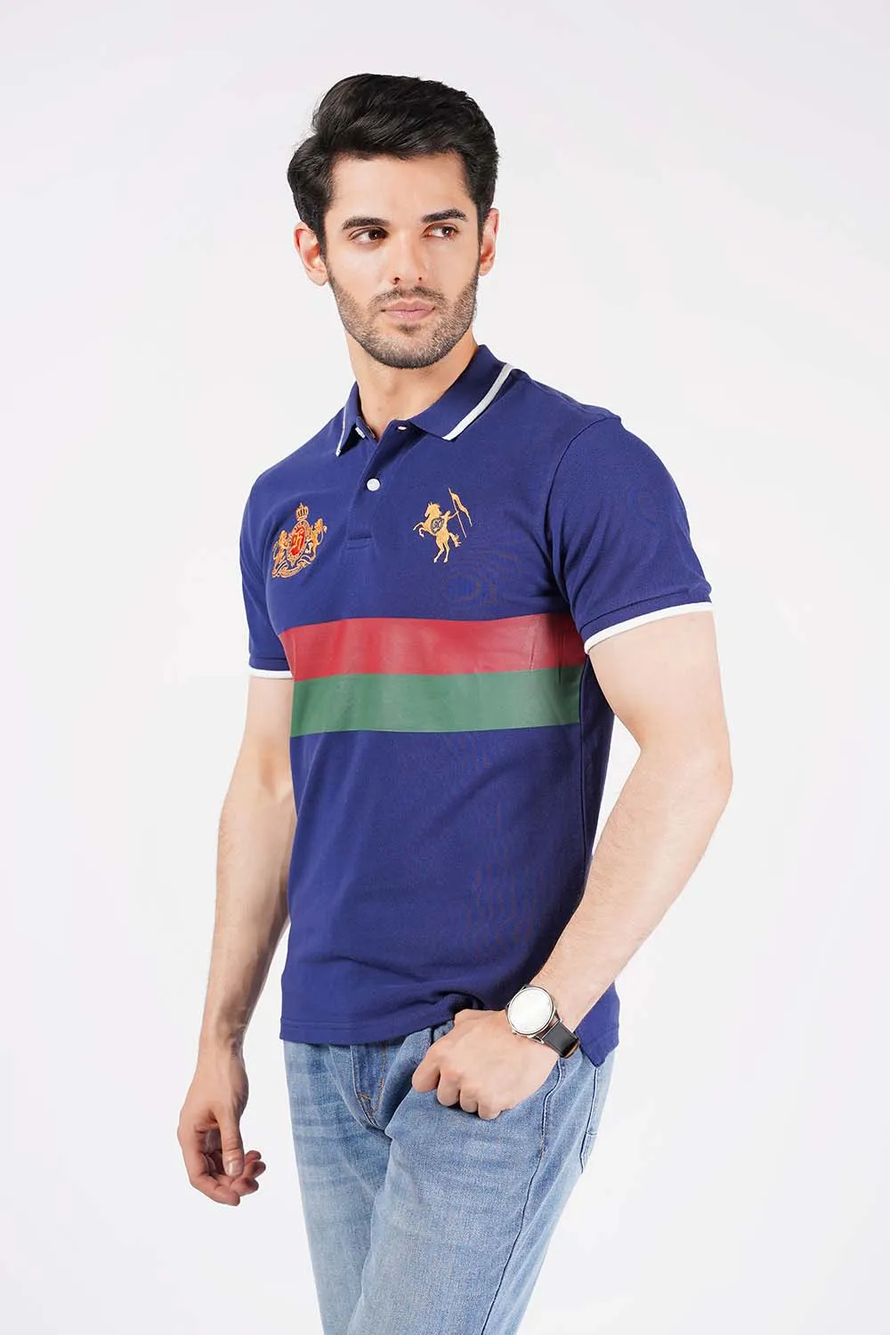 Men's Short Sleeves Fashion Polo