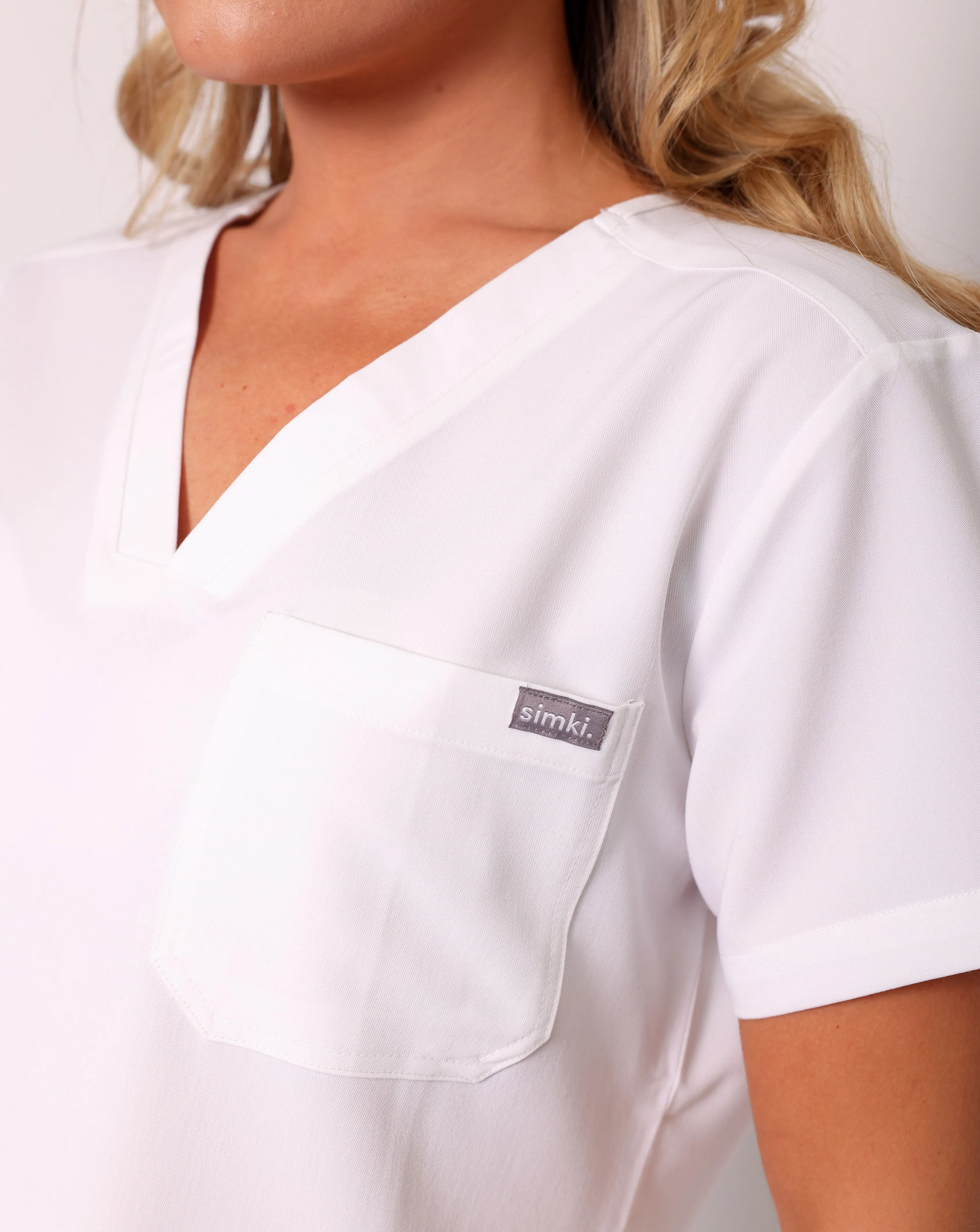 Nova Modern Scrub Top