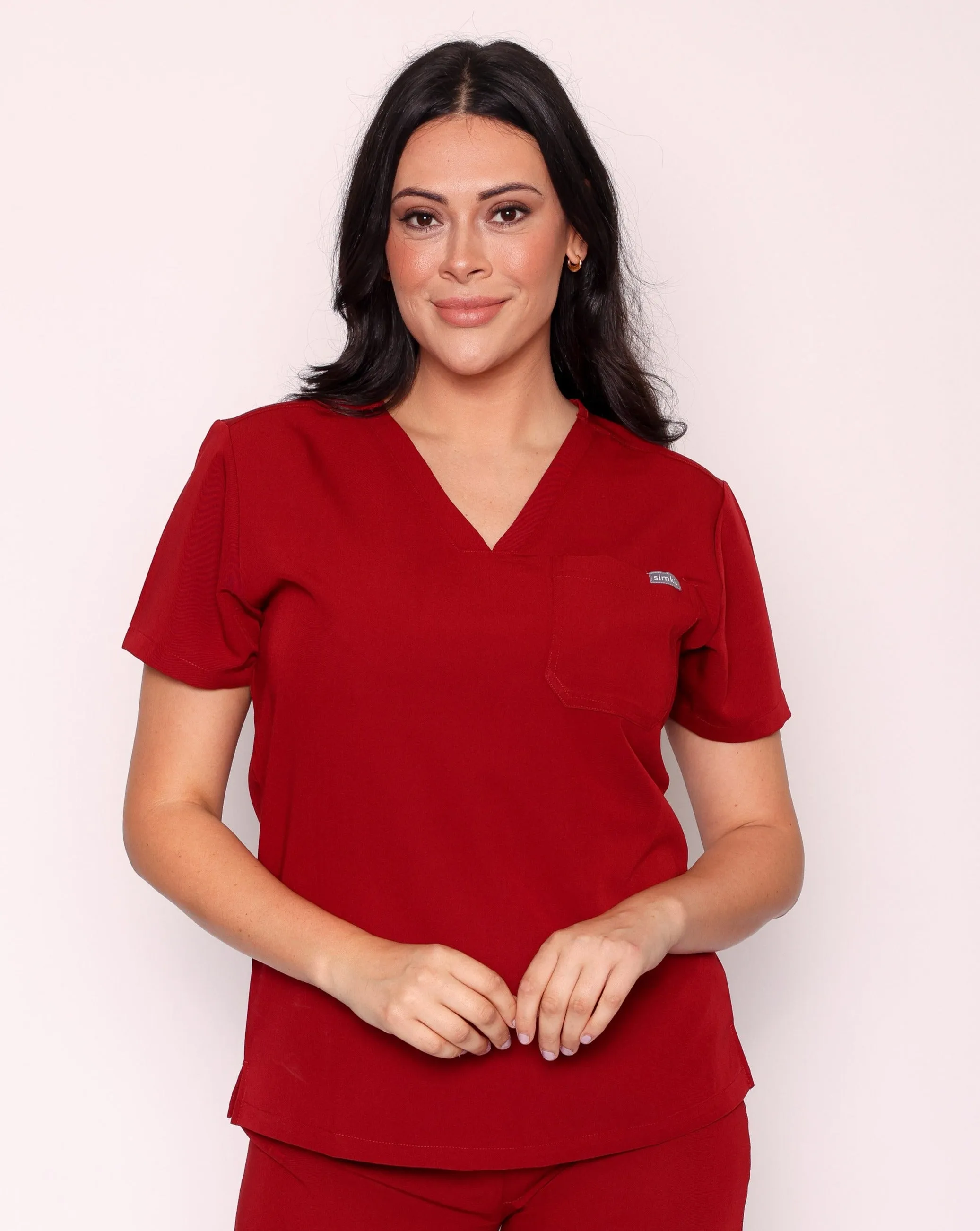 Nova Modern Scrub Top