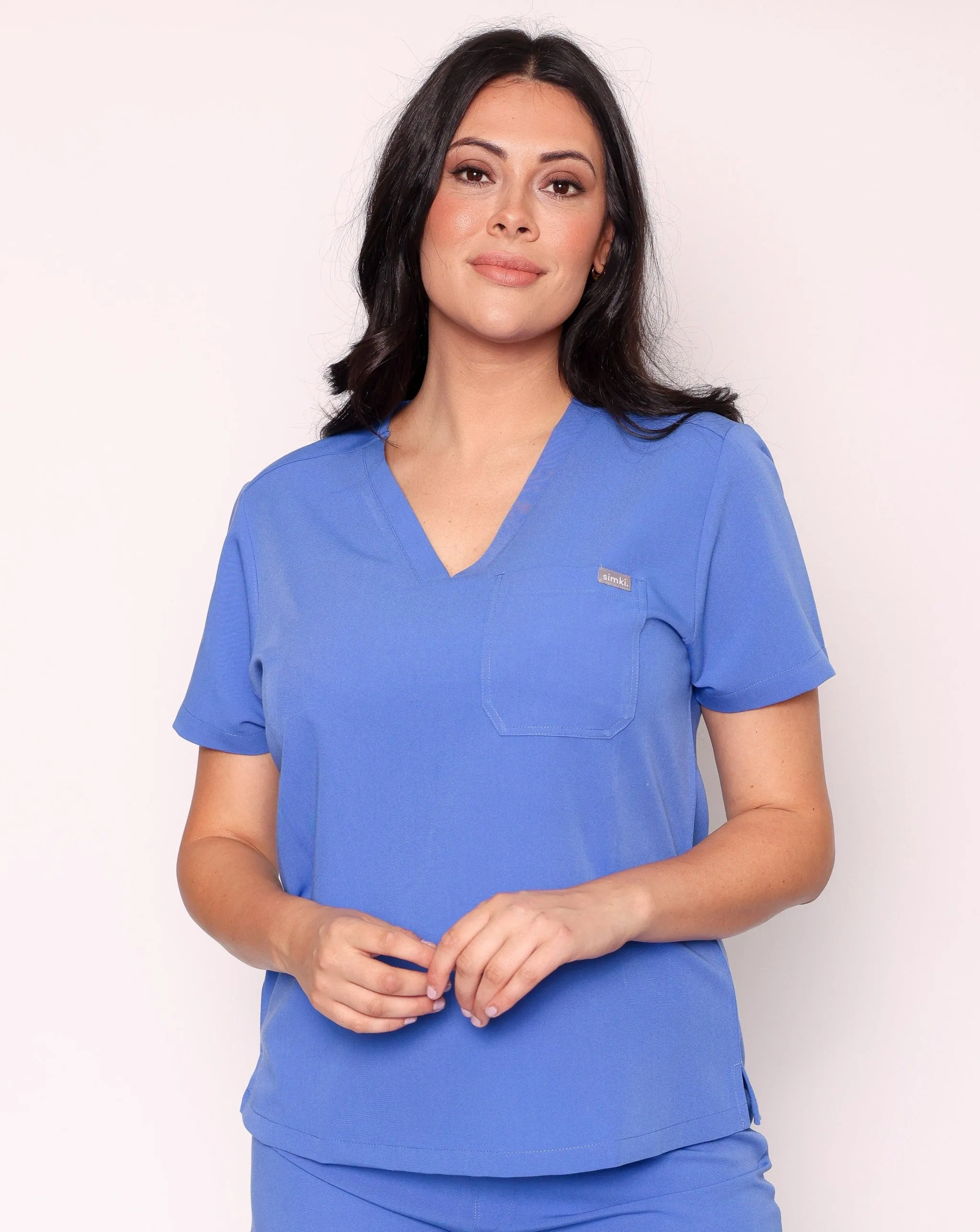 Nova Modern Scrub Top