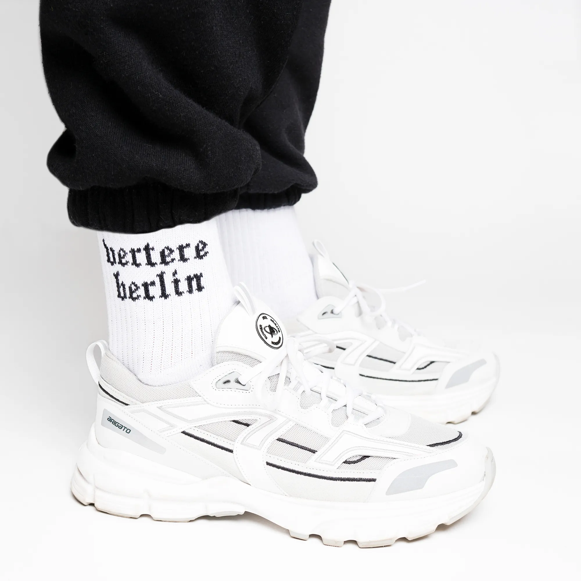 OLD BERLIN TENNIS SOCKS - WHITE