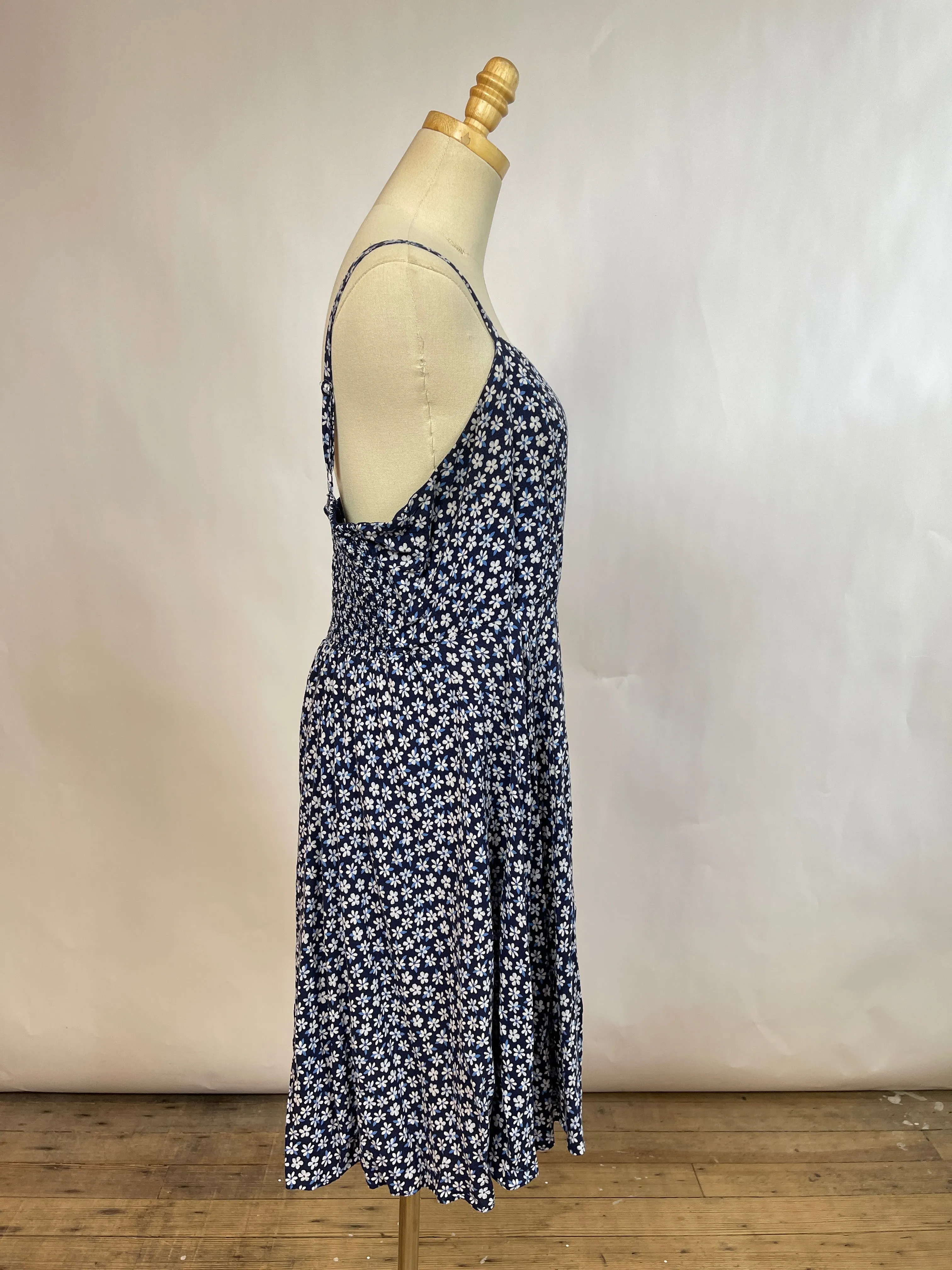 Old Navy Blue Floral Dress (XL)