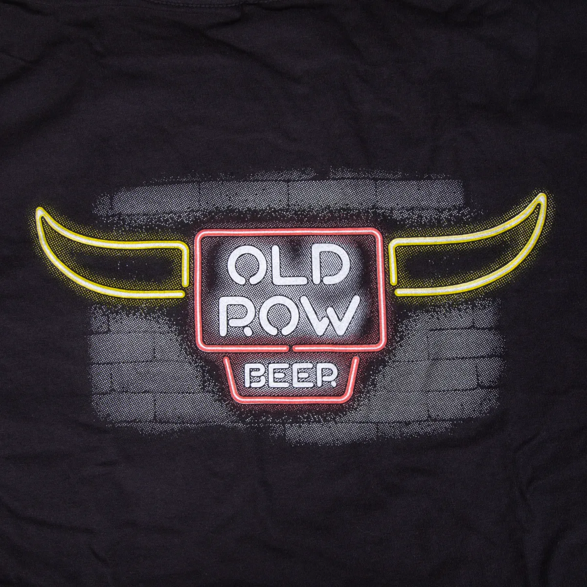 Old Row Beer Neon Bull Pocket Tee