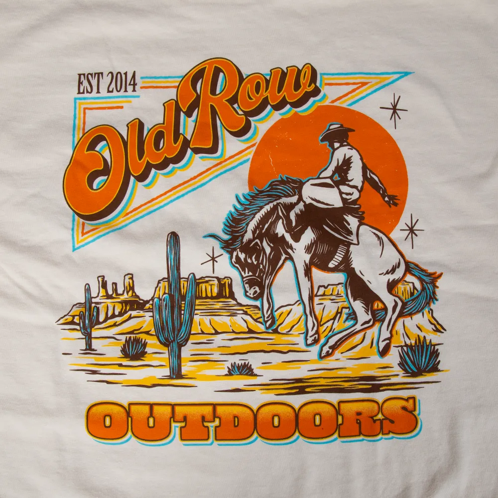 Old Row Outdoors Banquet Cowboy Pocket Tee