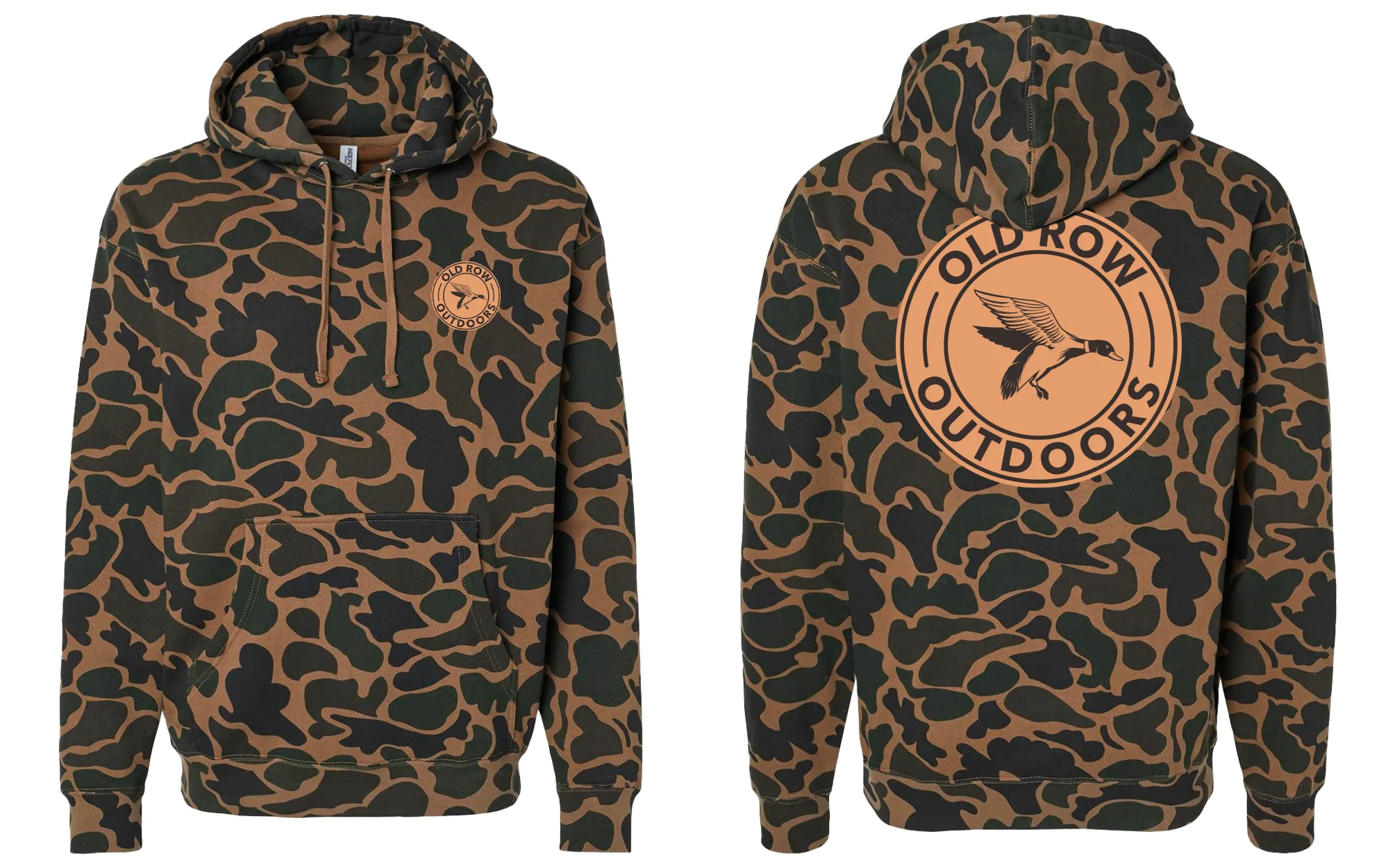 Old Row Outdoors Duck Circle Camo Hoodie