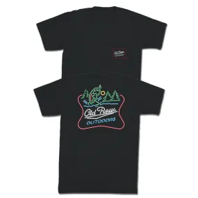 Old Row Outdoors Neon Trout Pocket Tee