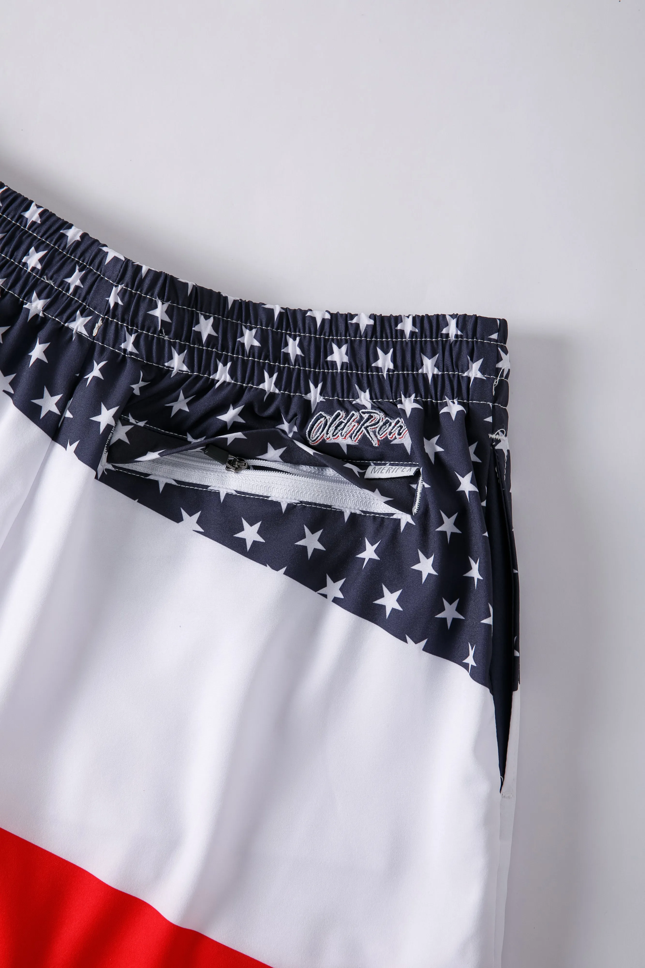 Old Row Uncle Sam's Swim Trunks