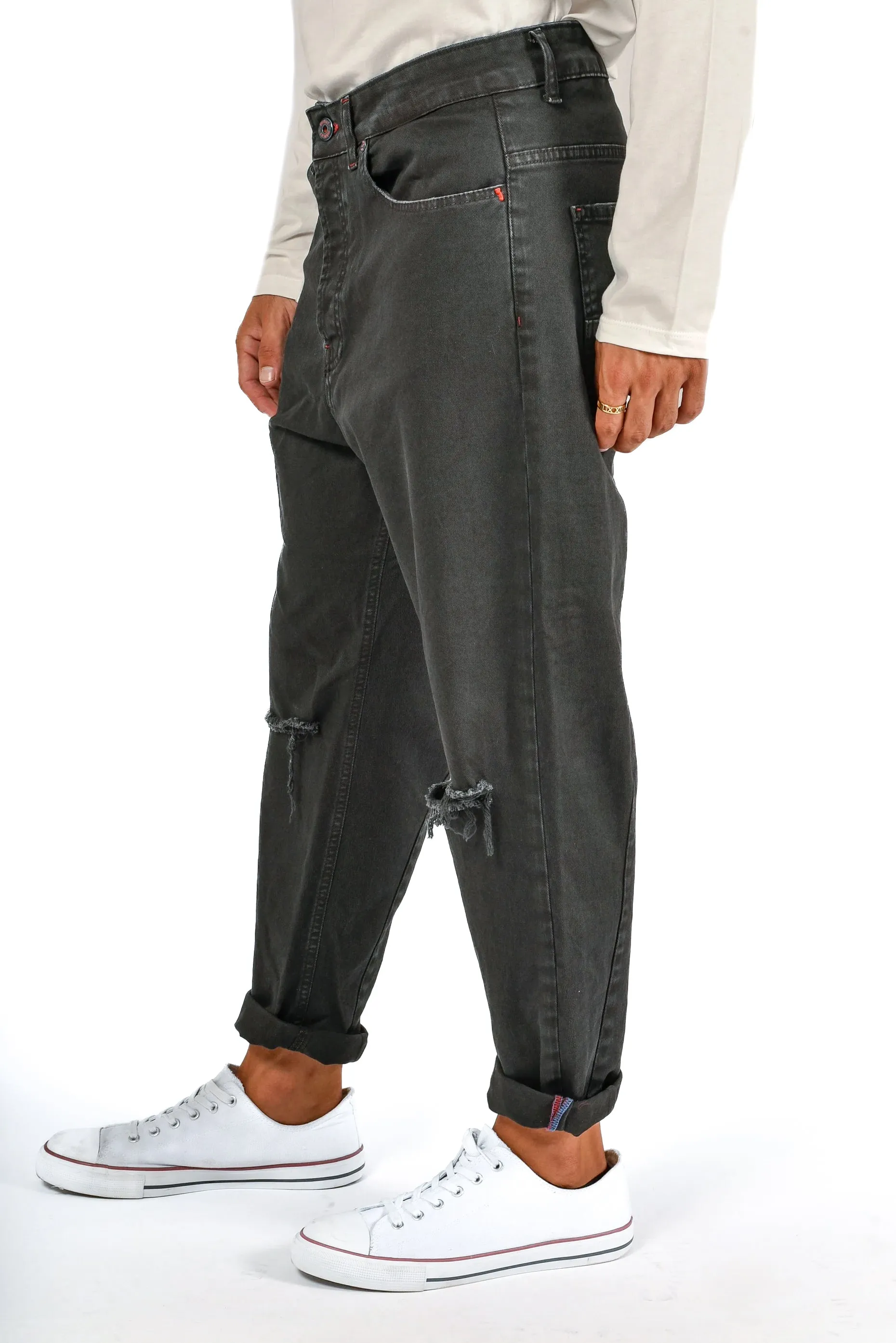 Pantaloni in cotone loose Fit AI 0821  FW 21/22