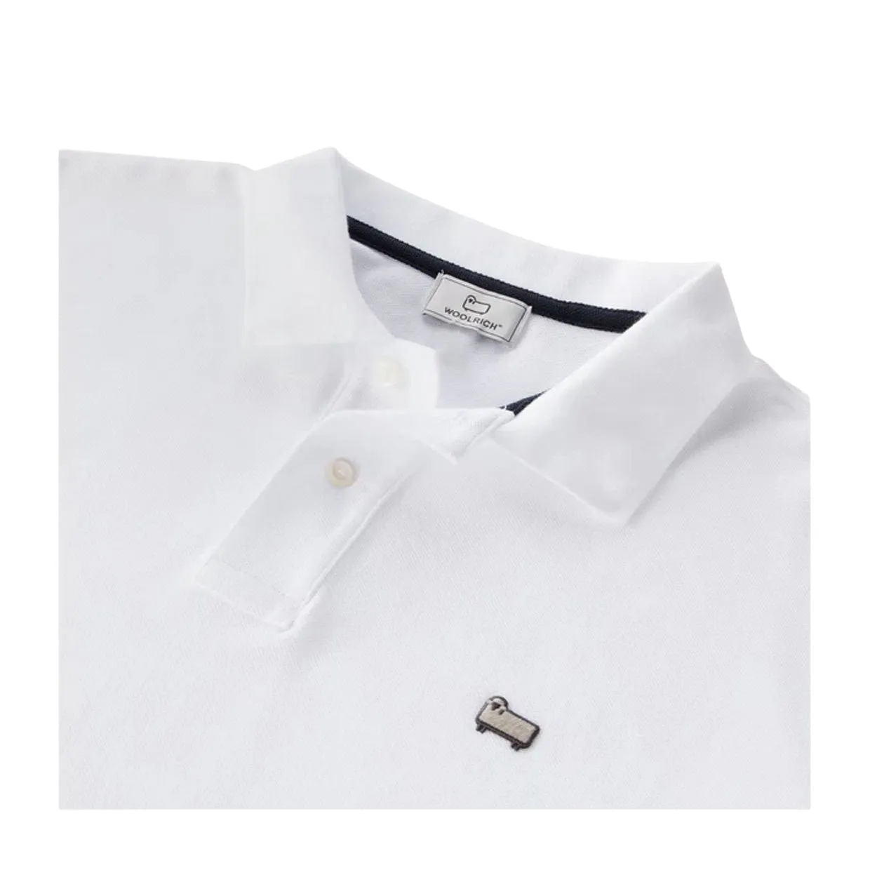 Polo Uomo Woolrich American Bianco