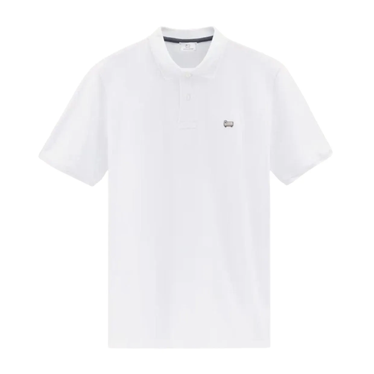 Polo Uomo Woolrich American Bianco