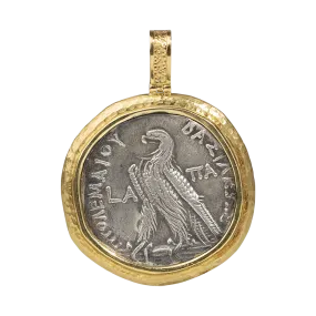 Reversible Roman Eagle Coin Pendant