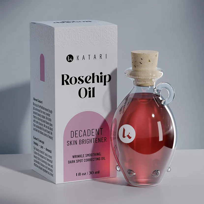 Rosehip Oil | 100% pure, cold-pressed Vit. A & C brighetning oil