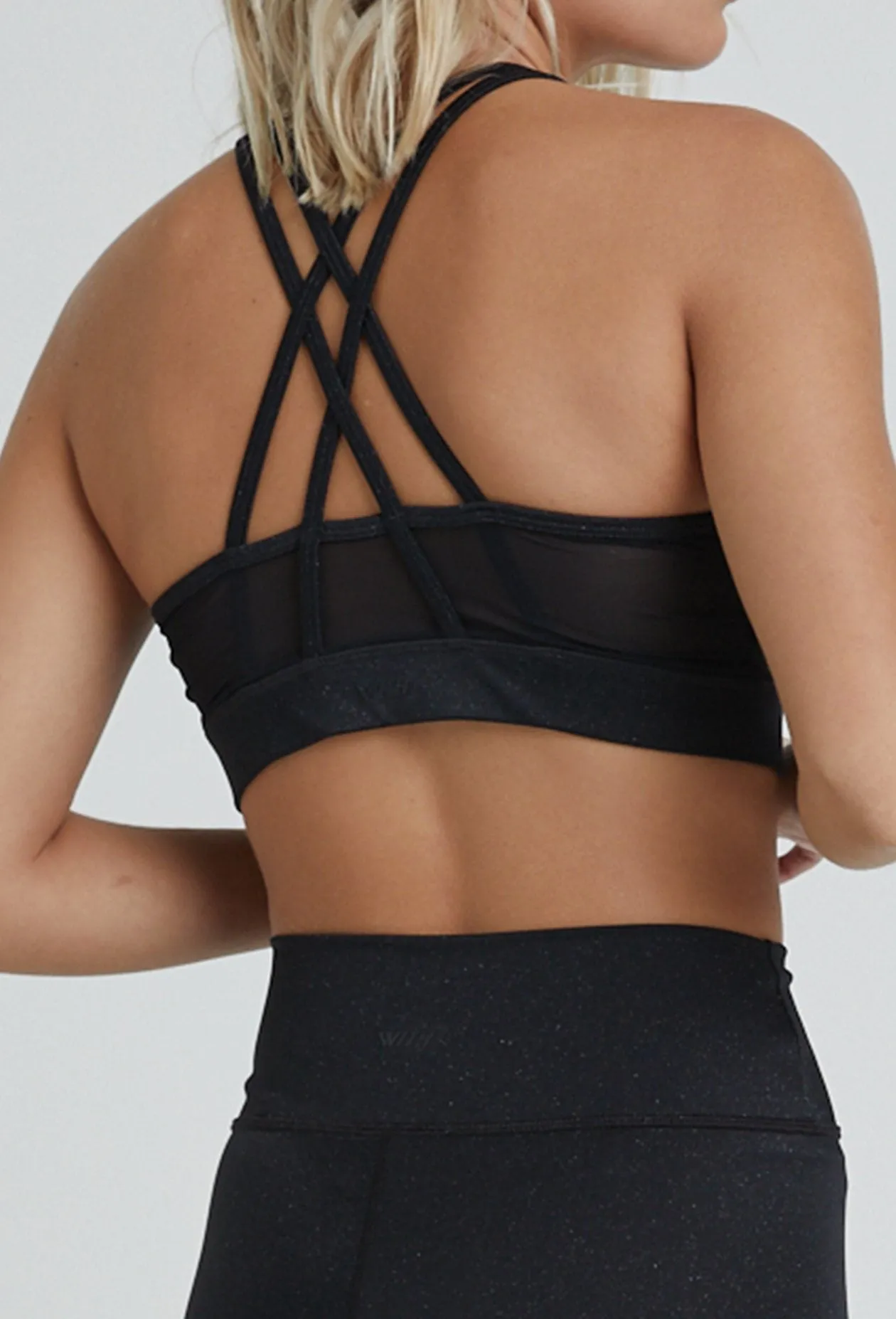 Strappy Bra Black Nova Sparkle