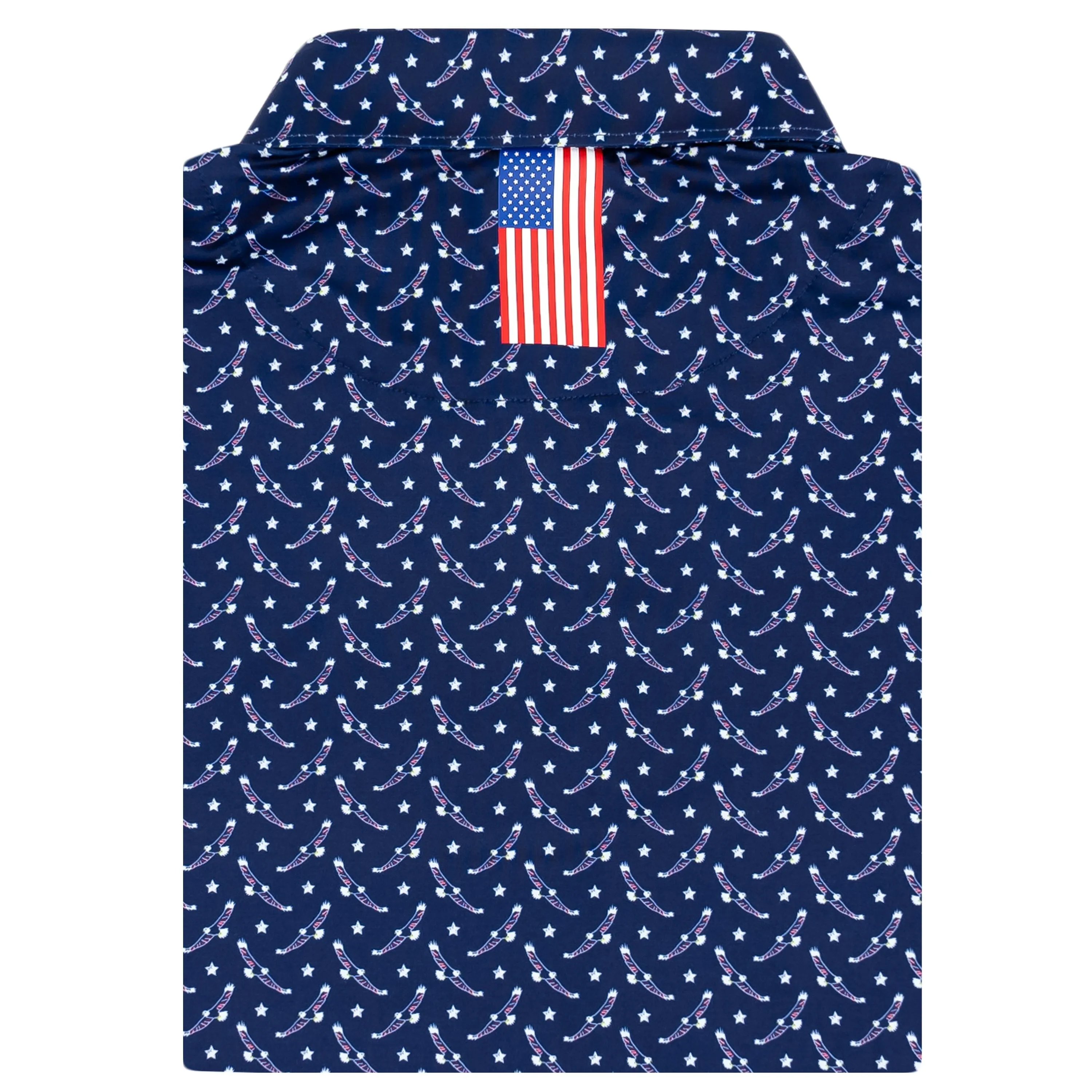 The Bald Eagle | Performance Polo | The Bald Eagle - Admiral Navy - USA