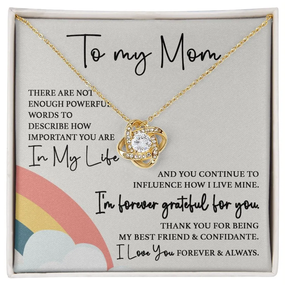 To My Mom - Forever Grateful For You