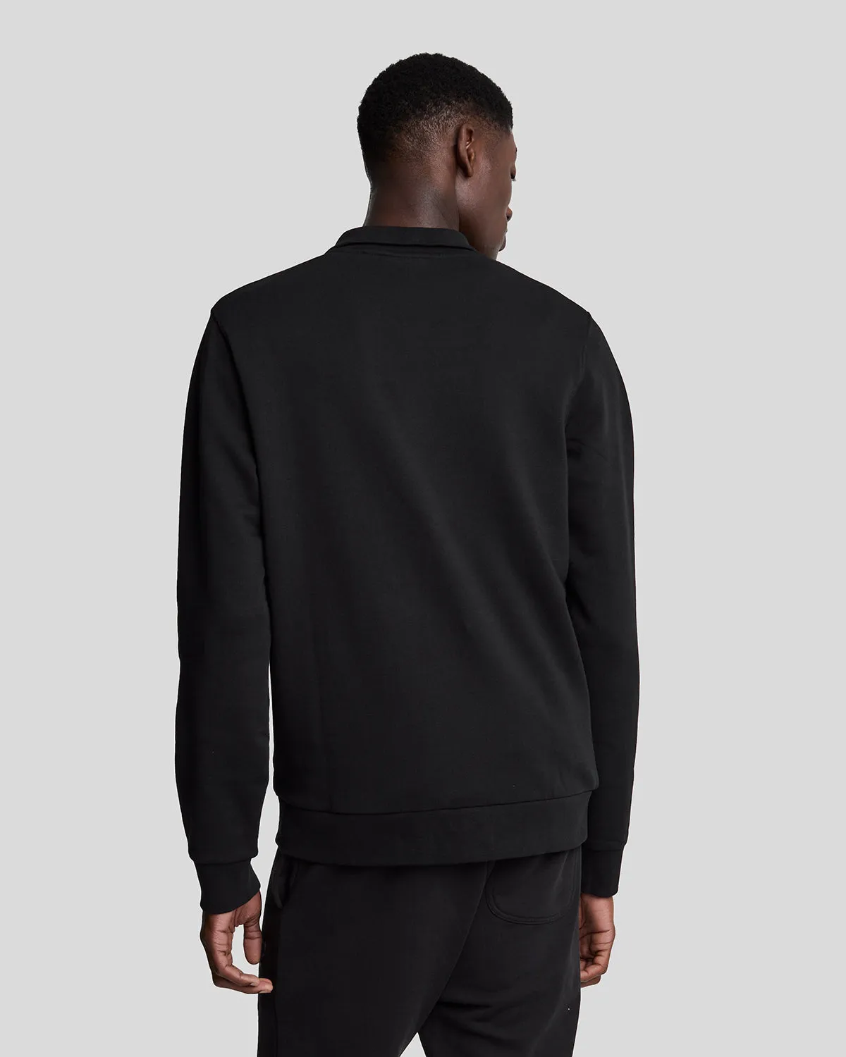 Tonal Eagle 1/4 Zip Sweatshirt