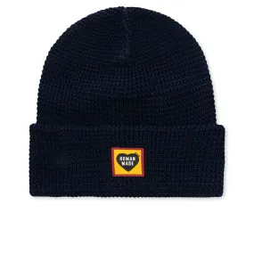 Waffle Beanie - Navy