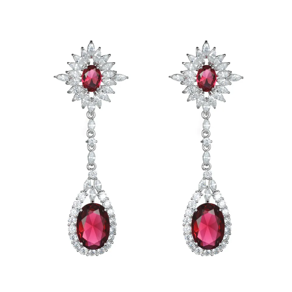 Women's Fashion CZ Bridal Wedding Earring